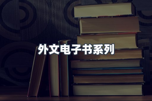 外文电子书系列